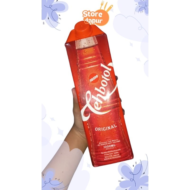 

Teh Botol Sosro 1 Liter Free Ongkir