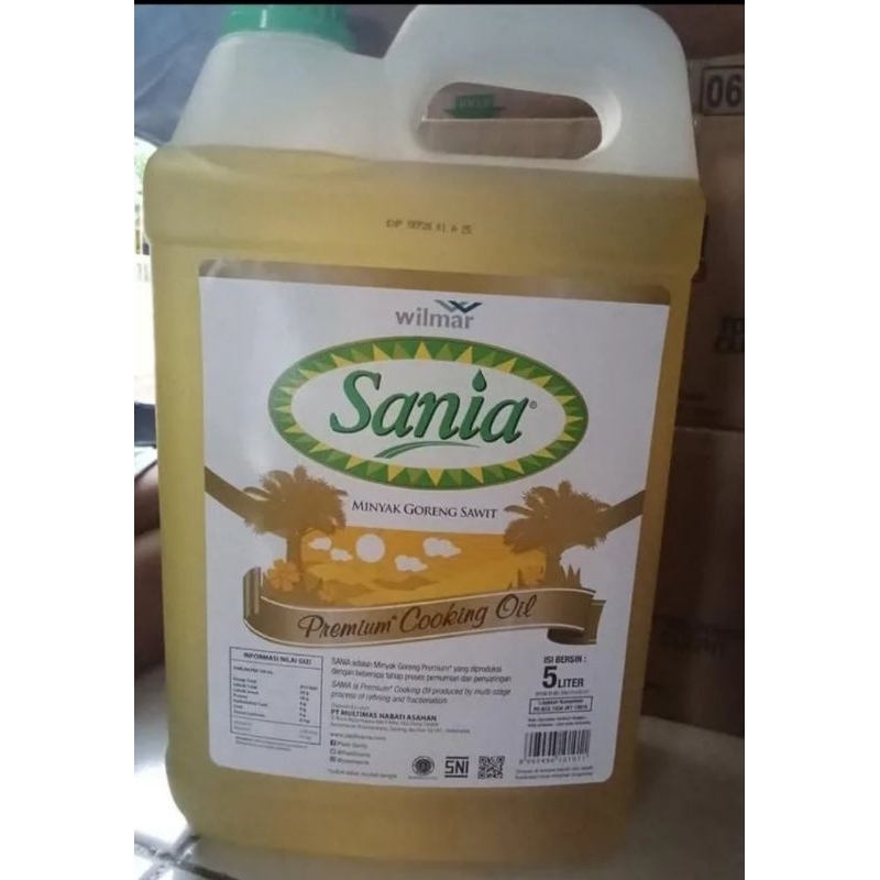 

Sania minyak goreng sawit kemasan jerigen