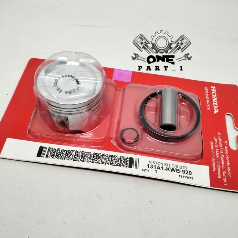 Piston Ring Seher Kit Honda Revo ABS Revo Fit Blade 110 Original Piston KWB