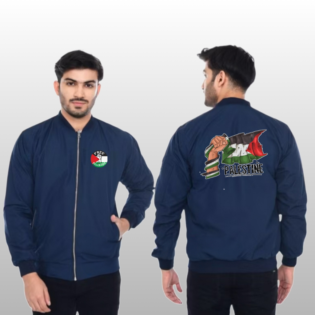 Jaket Bomber Free Palestine F16