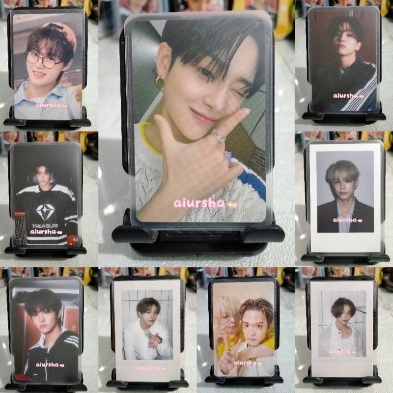 (BACA DESKRIPSI) TREASURE Photocard Official Asahi Jaehyuk Jihoon Junghwan Doyoung Anniversary Polar