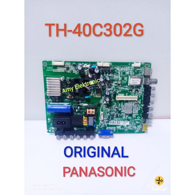 MB Mainboard Motherboard Mobo Modul Mb Mesin Tv Panasonic Panasonik TH-40C302G th40c302g 40c302g