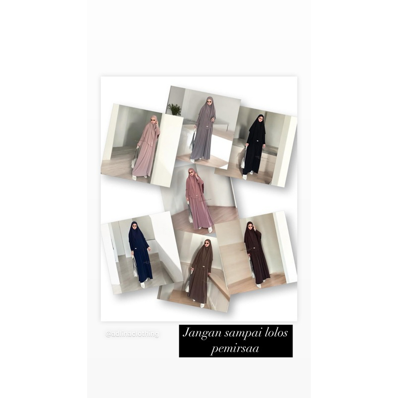 set alina dress by adlina cloting