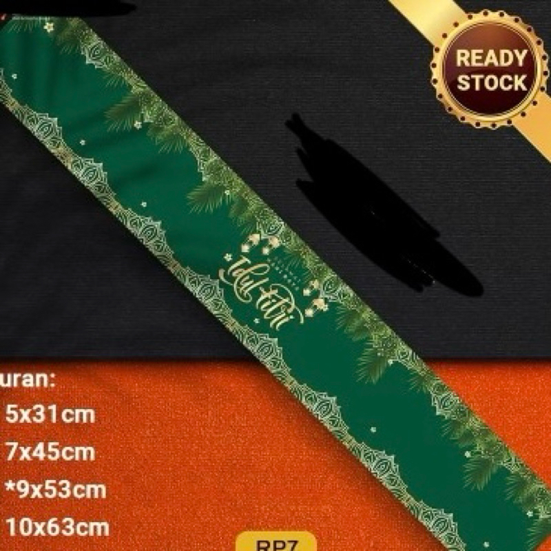 

Paper Belt Idul Fitri Buat Parcel Idul Fitri Size 7x45cm
