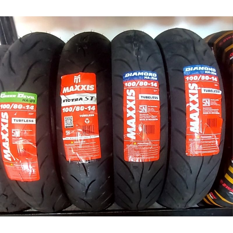 BAN MAXXIS TUBELES RING 14 VICTRA ST 110/70-14