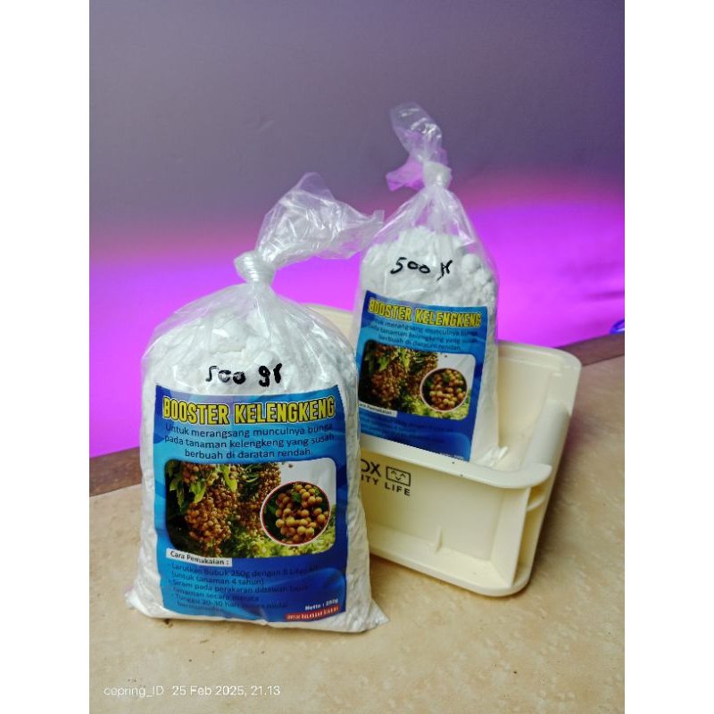 Booster Kelengkeng 500gr Murni Serbuk HOROR 