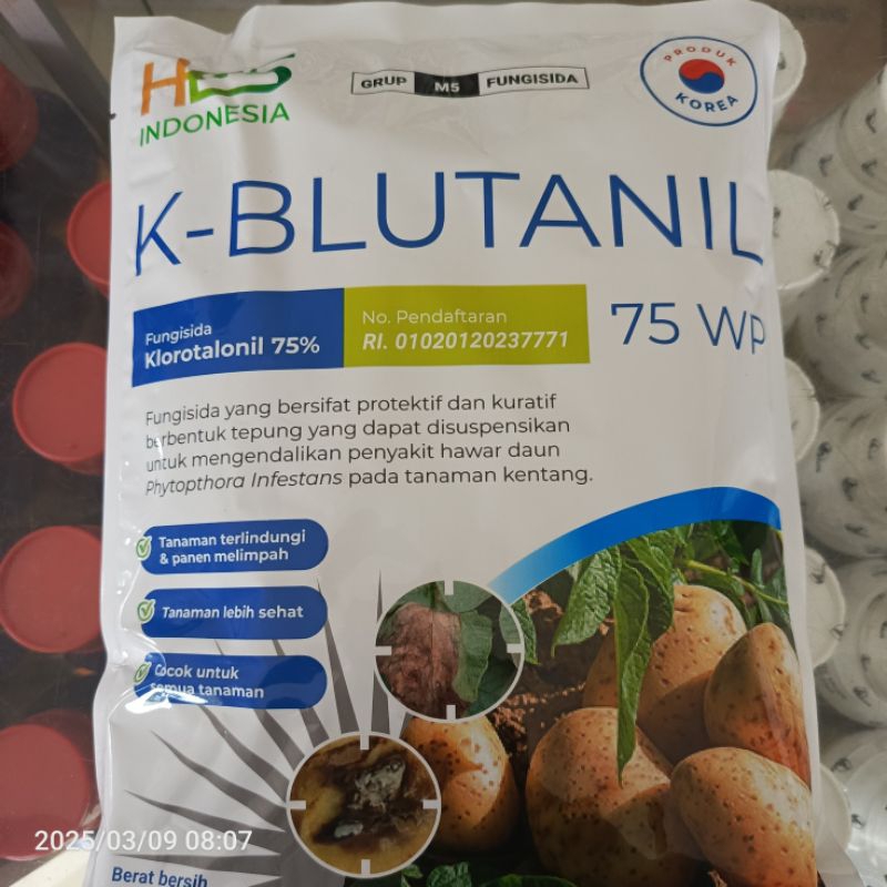 Fungisida K-BLUTANIL Ba. Klorotalonil
