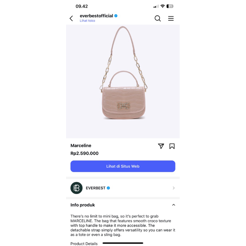 TAS EVERBEST ORI “ PRELOVED” MULUS NO CACAT