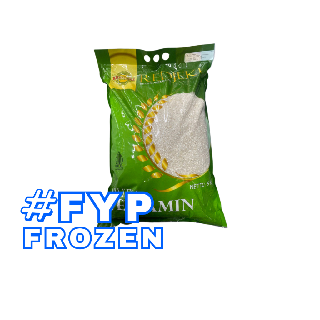 

REDJEKI BERAS PREMIUM 5KG / BERAS PULEN HIGIENIS