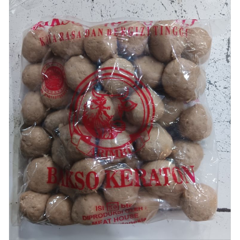 

bakso sapi keraton 1pck isi50