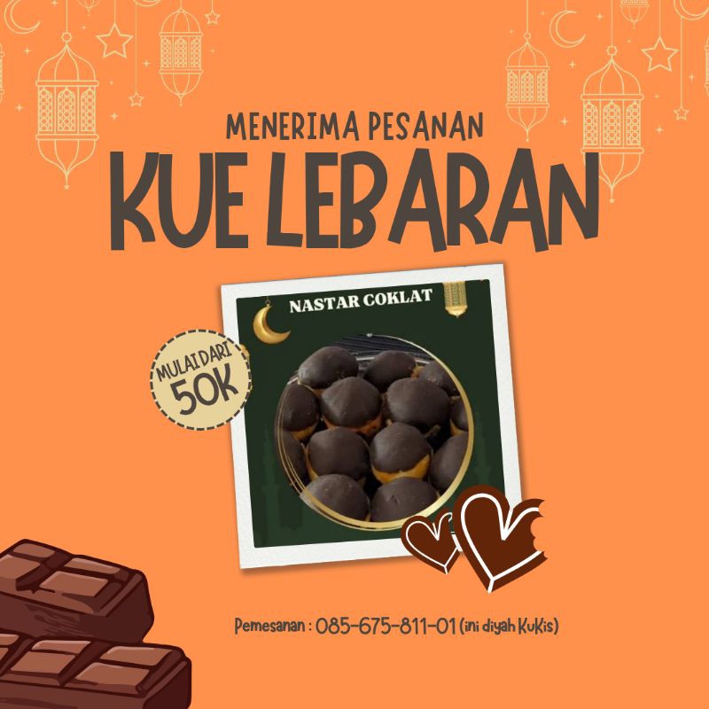 

Nastar coklat