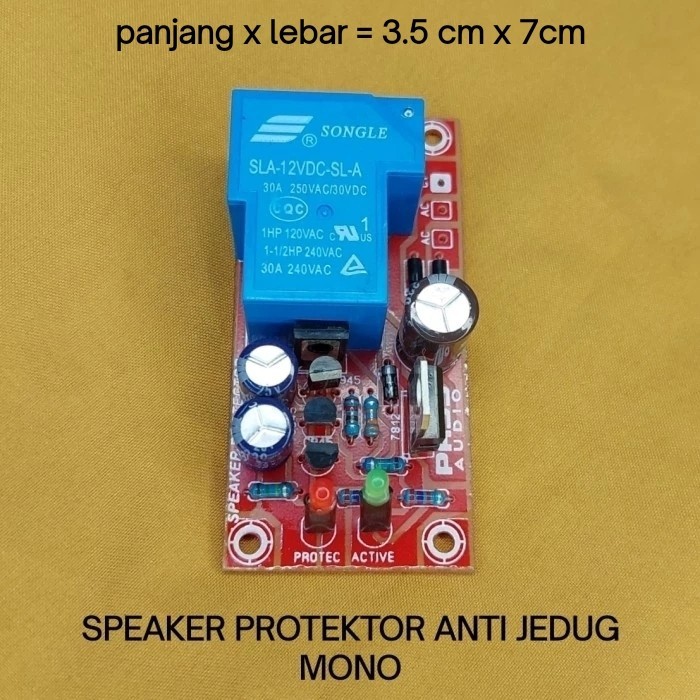 Kit Speaker Protektor Anti Njedug spiker Protector Mono Anti Jedug