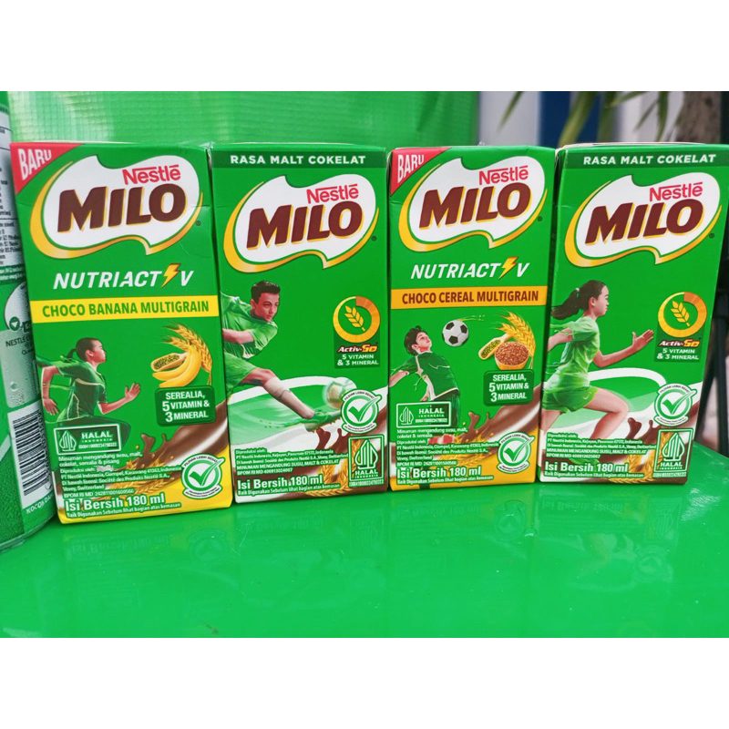 Paket milo kotak 180 ML