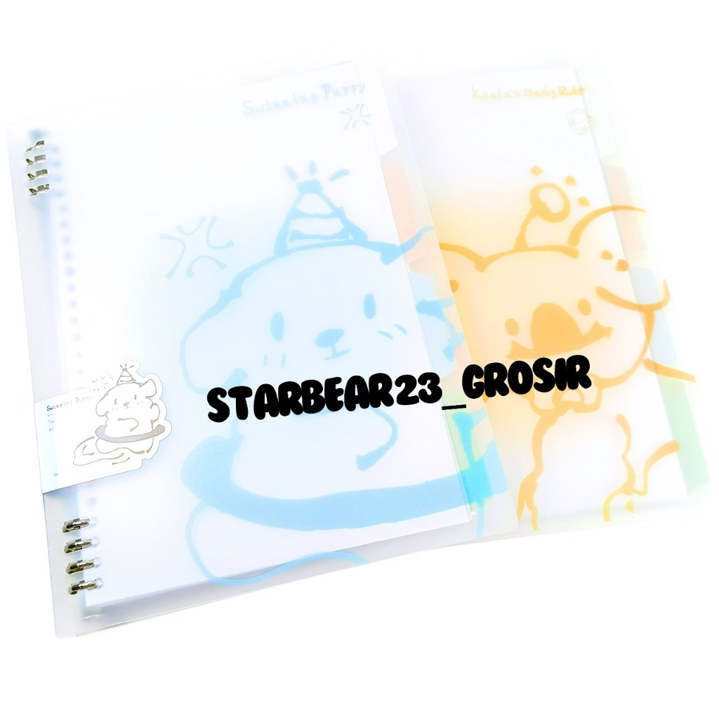 

Binder Note B5 / Buku Tulis Sekolah / Elegant Binder Kuliah / Notebook Aesthetic