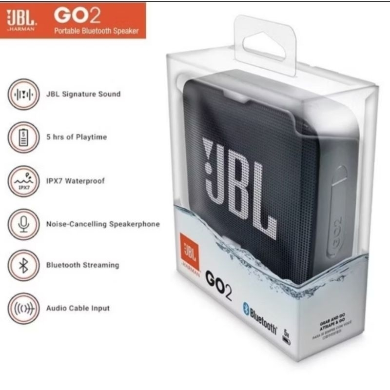 JBL GO 2 SPEAKER BLUETOOTH 100% ORIGINAL