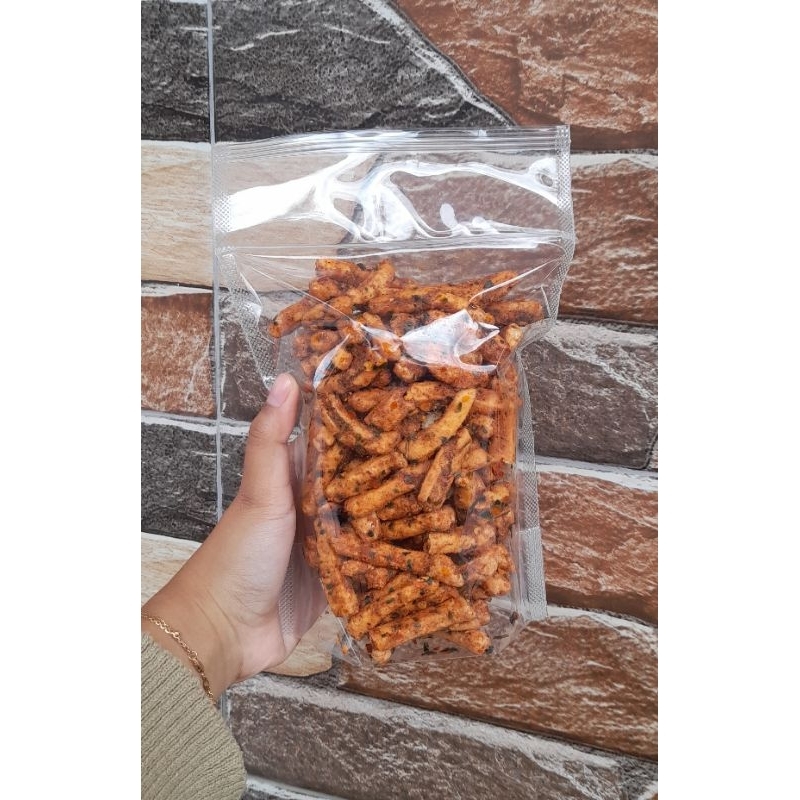 

Basreng Stik Pedas Daun Jeruk Keripik Basreng