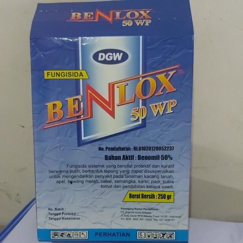 fungisida 50 WP (Benomil) DGW 250 gr