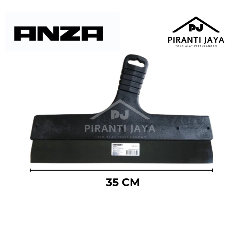 PJ RASKAM T ANZA HITAM 35CM ROSKAM ALAT FINISHING SKIM PLAMIR ACIAN PLAT BAJA