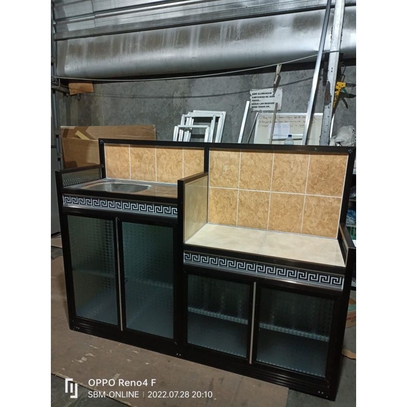 Rak wastafel kompor pintu 4 ( Hanya Semarang)