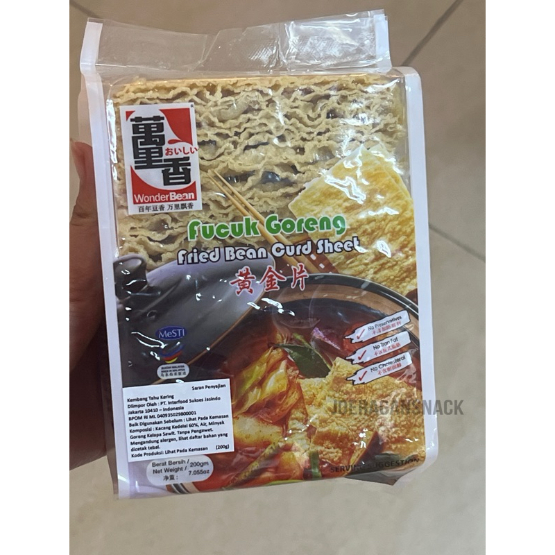 

[READY INSTANT] fucuk goreng / steamboat / kulit tahu / hotpot