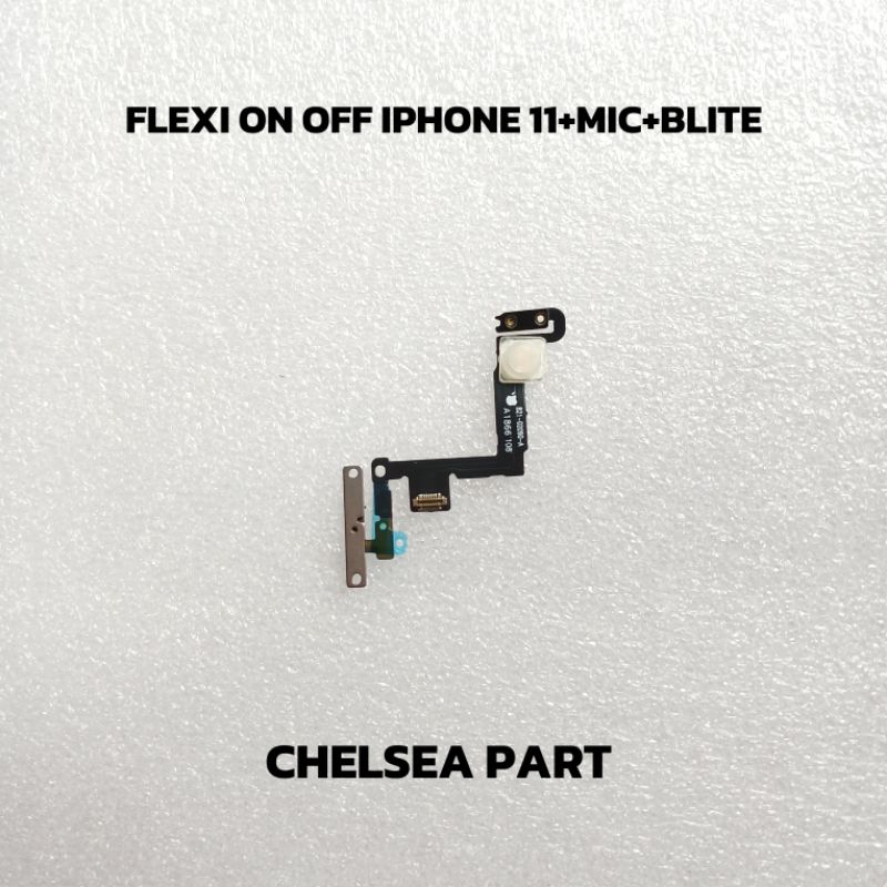 FLEXI ON OFF IPHONE 11+MIC+BLITE