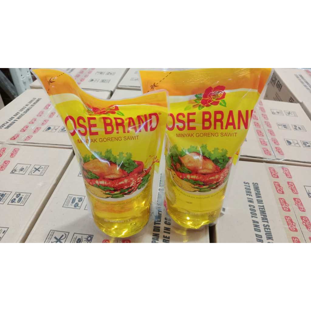 

Minyak Goreng Rose brand 1 liter Pouch