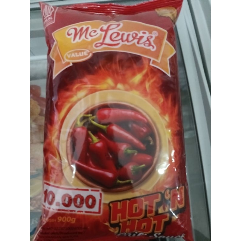 

MC LEWIS Hot n Hot Chili Sauce 900gr