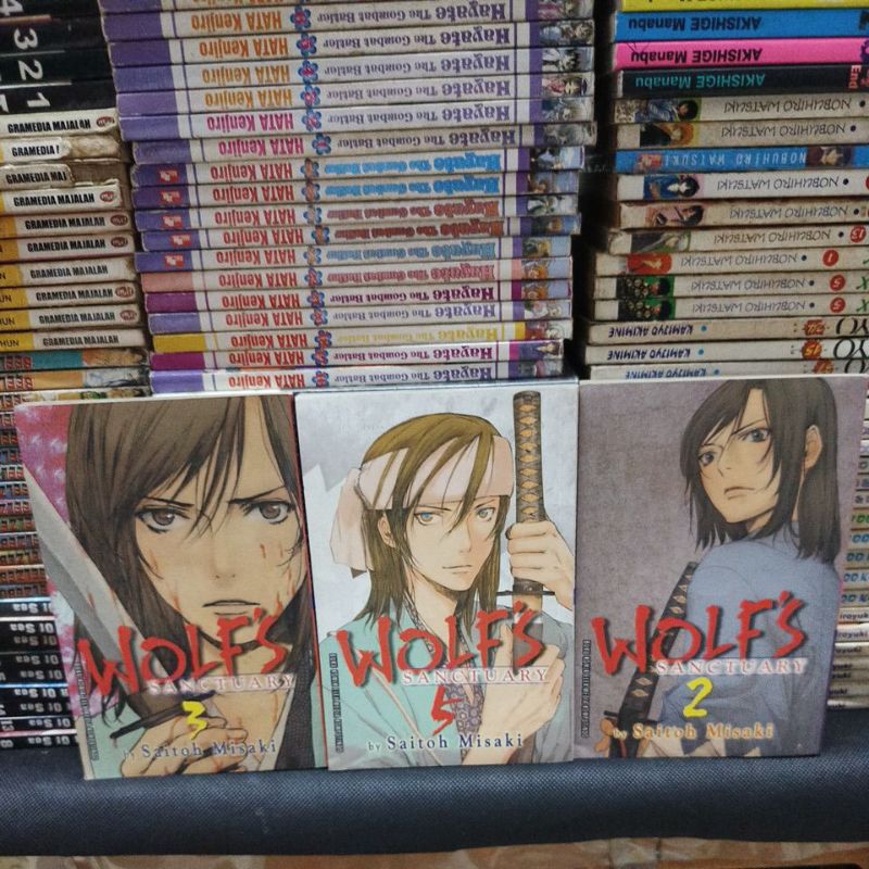 komik Wolf's sanctuary by saitoh misaki Original Preloved Cabutan