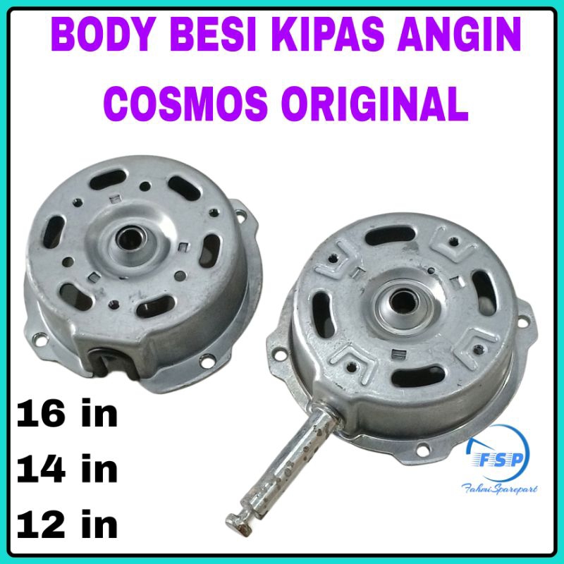 Body/Casing Dinamo Kipas Angin Cosmos Original Plus Boshing/Bushing/Bosing