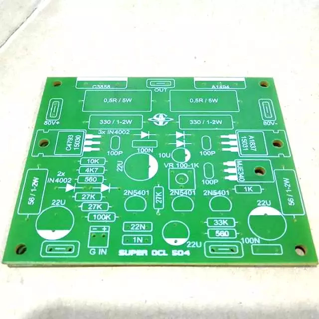 PCB POWER AMPLIFIER SUPER OCL 504