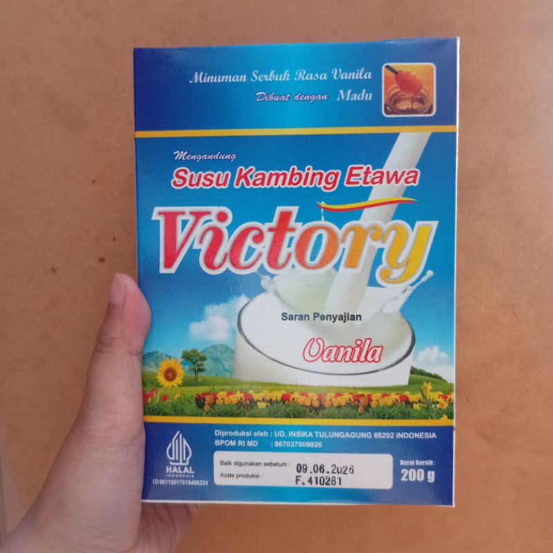 

Victory Susu Kambing Etawa 200 gram