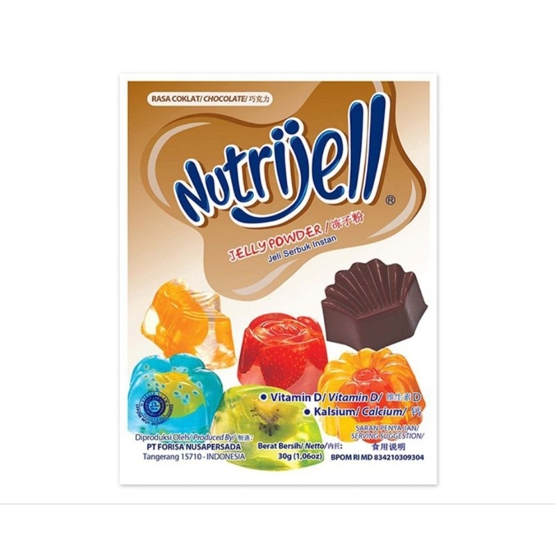 

Nutrijell Jeli Serbuk instan Coklat 30gram