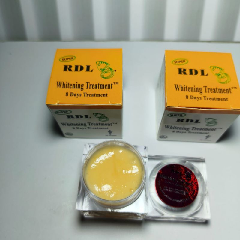 CREAM RDL SUPER TREATMENT 2IN1 SIANG&MALAM WHITENING ORIGINAL jual satuan