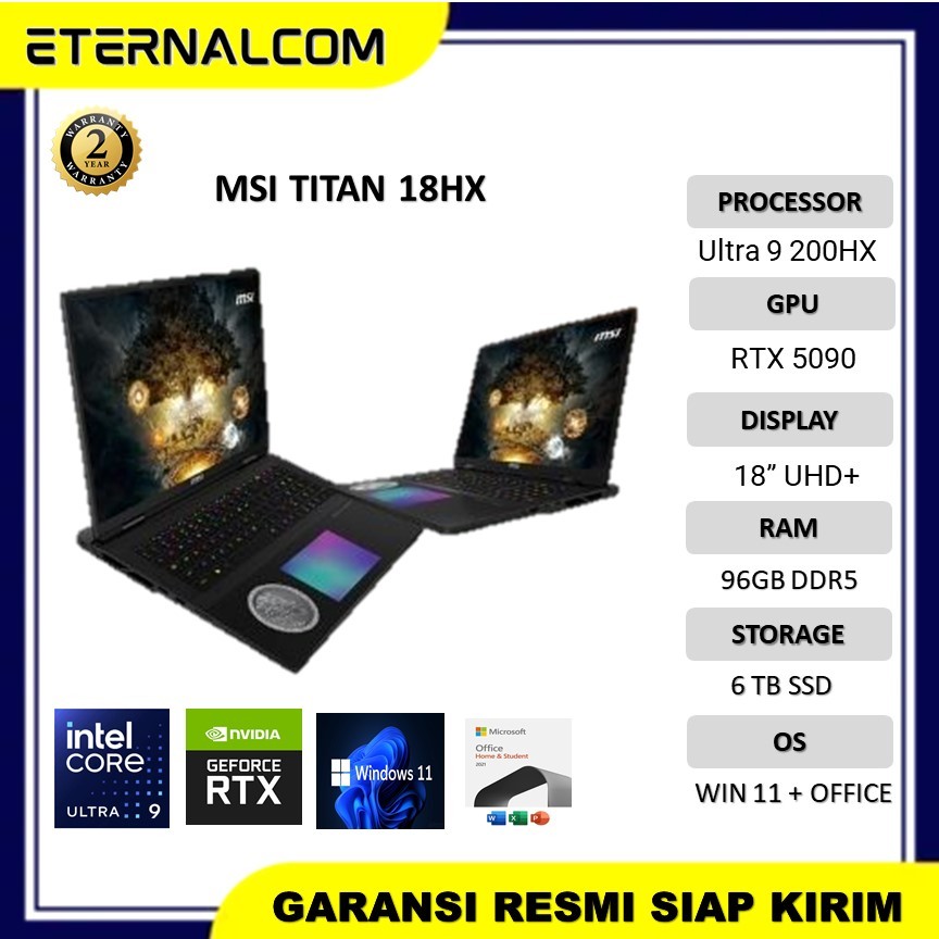MSI Titan 18 HX Dragon Edition Norse Myth Laptop