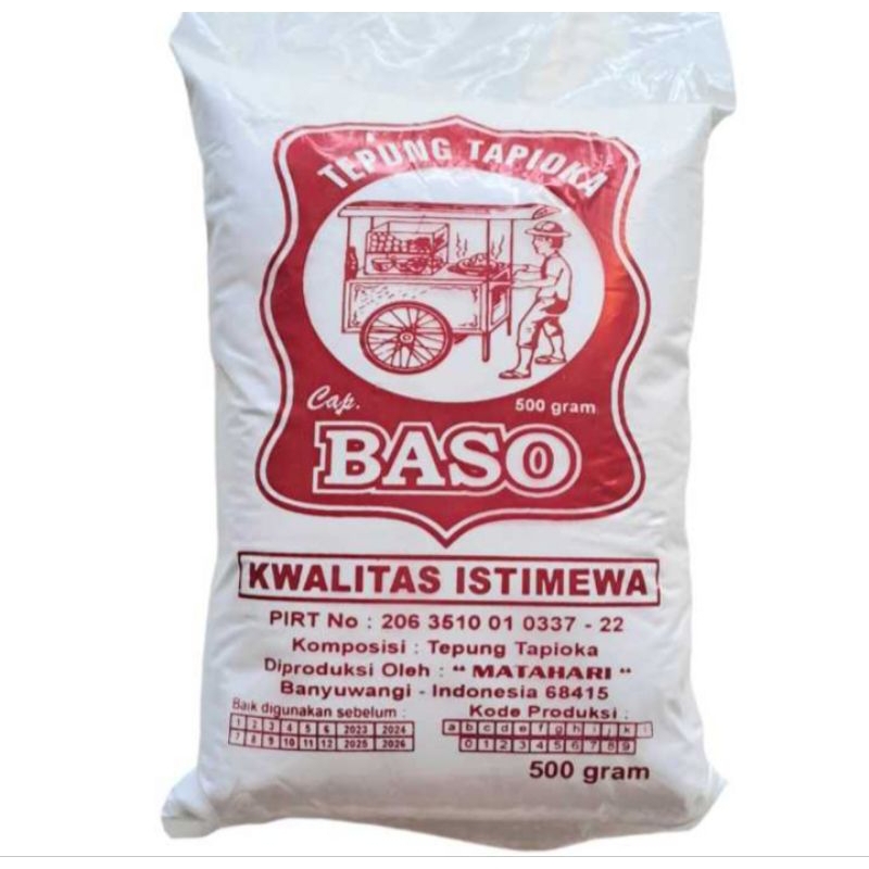 

TEPUNG BAKSO 500G CAP BAKSO / Tepung Tapipka Bakso Enak Kualitas Super