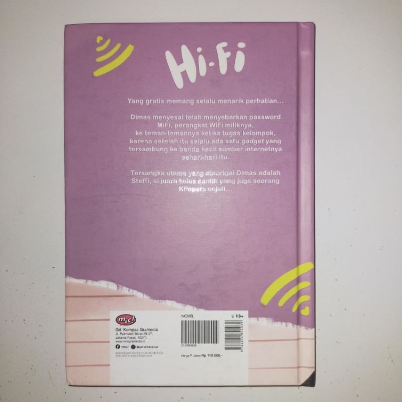 PRELOVED novel hi-fi (bayu permana)