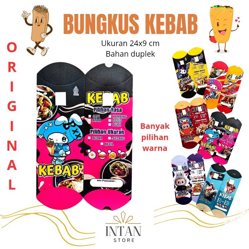 

Kemasan Kebab Murah dan Berkualitas | Box Kebab Duplek | Isi 50pcs | Ukuran 24x9cm | Promo Beli 200pcs Gratis 5pcs!