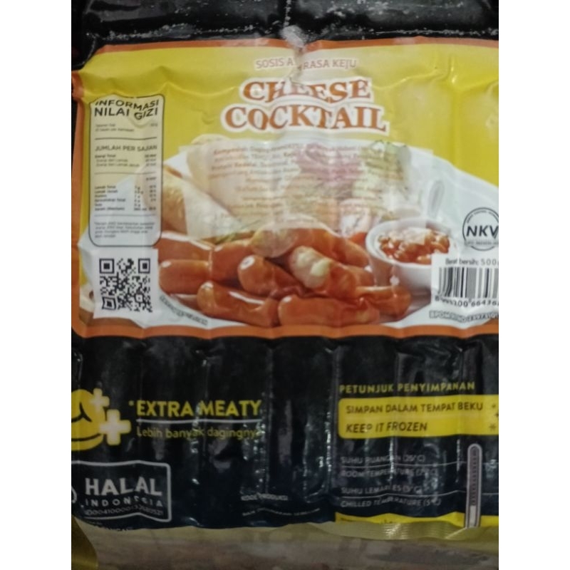 

KANZLER CHEESE COCKTAIL Sausage 500gr