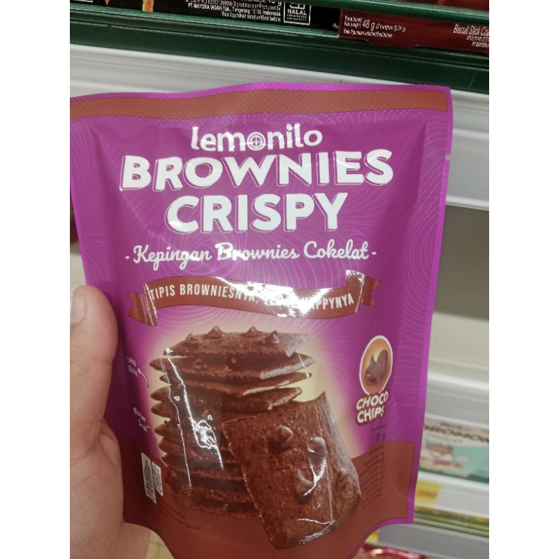 

Lemonilo BrowniesCrispycoklatbrowniskering35gram