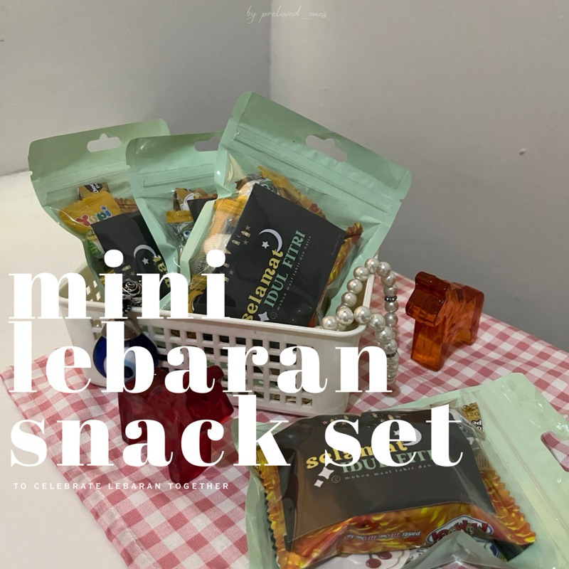 

[LIMITED] MINI SNACK SET Hampers Bingkisan Lebaran Idul Fitri untuk Anak Kecil