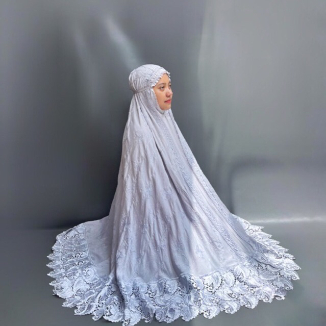 Jk mukenahBordir/mukenah lebaran/ mukenah renda bordir