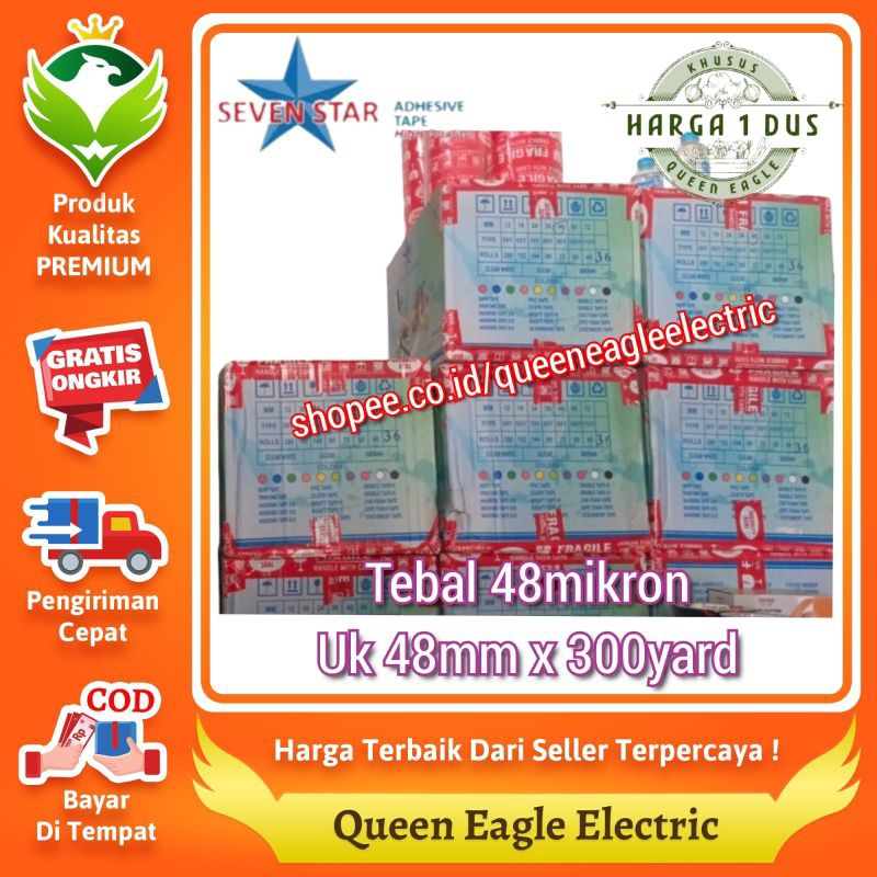 

[7Star] Fragile Jumbo Tebal 48 Mikron (1 DUS / 36 PCS)