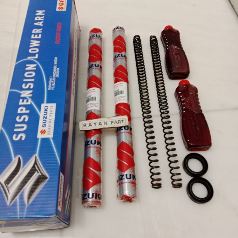 AS SHOCK DEPAN KOMPLIT SGP SMASH NEW SMASH 110 SMASH LAMA SOK SIL OLI PER