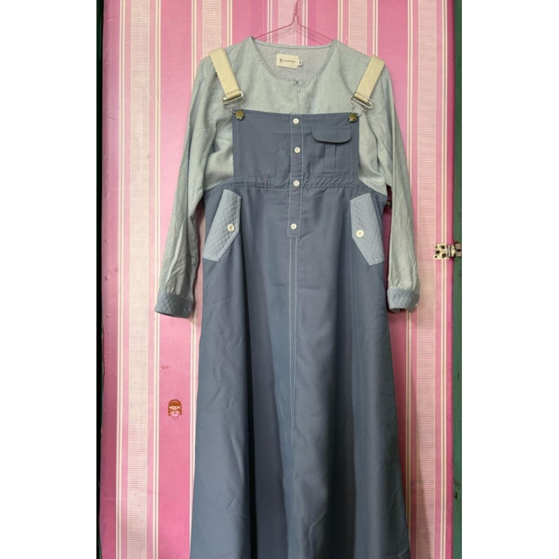 Preloved Jilbrave Zeeza Overall Dress