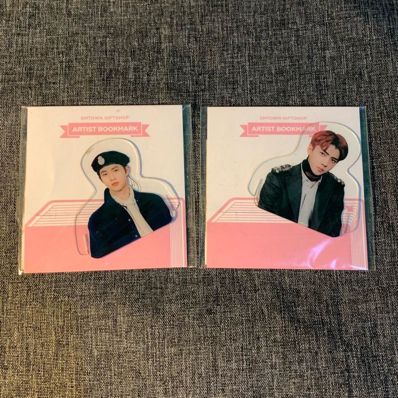 

exo suho sehun official md merchandise sm artist bookmark