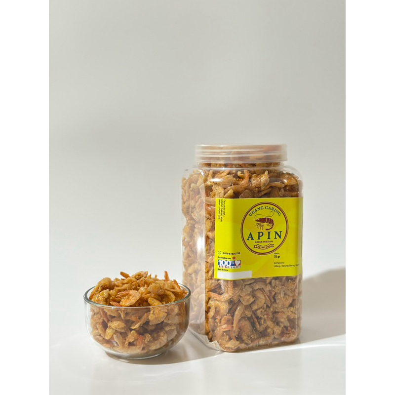 

Udang Garing / Udang Crispy / Udang Kering Apin khas Medan tanpa pengawet (500gr)