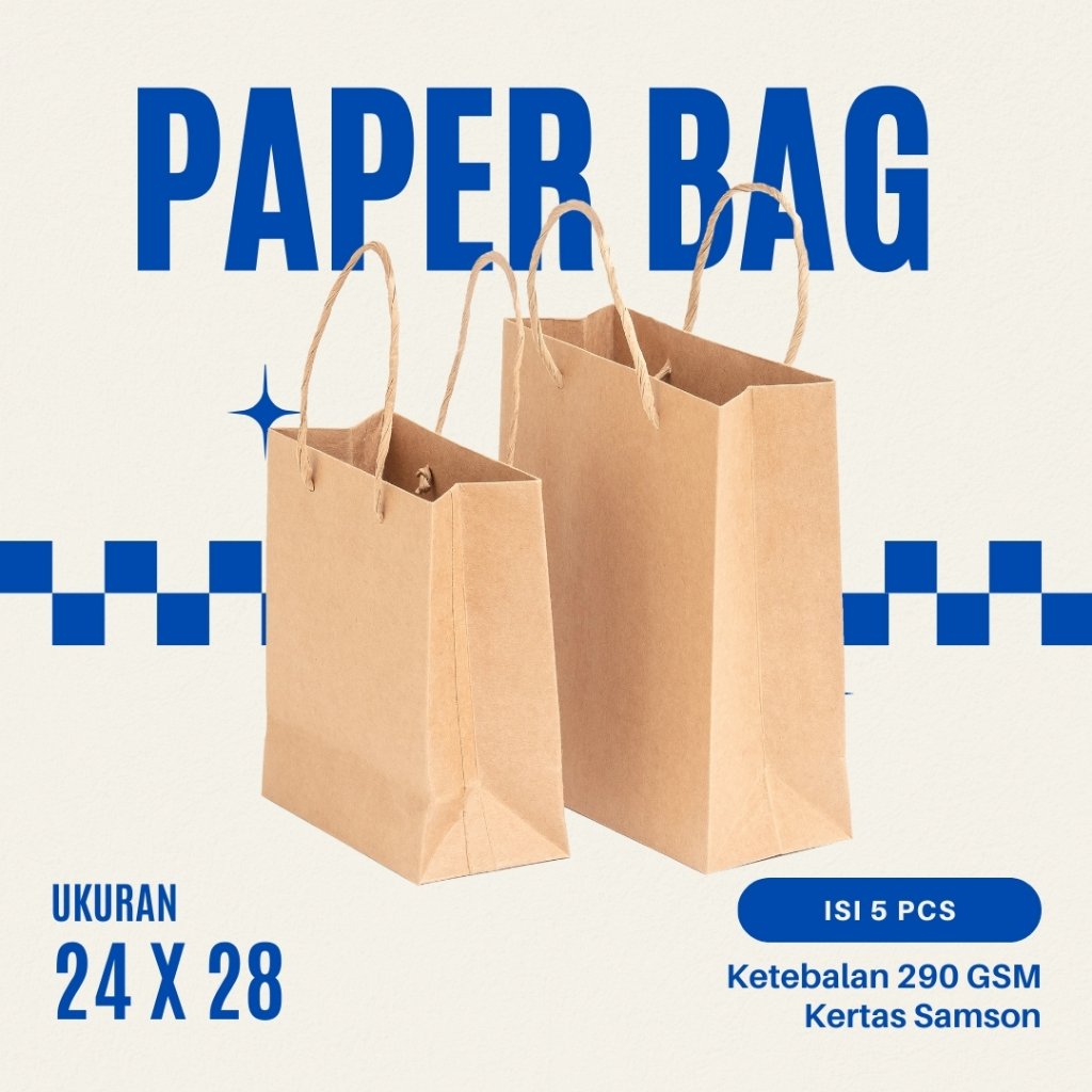 

Paper Bag Tas Kertas Kado Bahan Samson