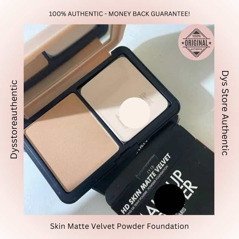 READY STOCK MUFE Matte Velvet Powder Foundation