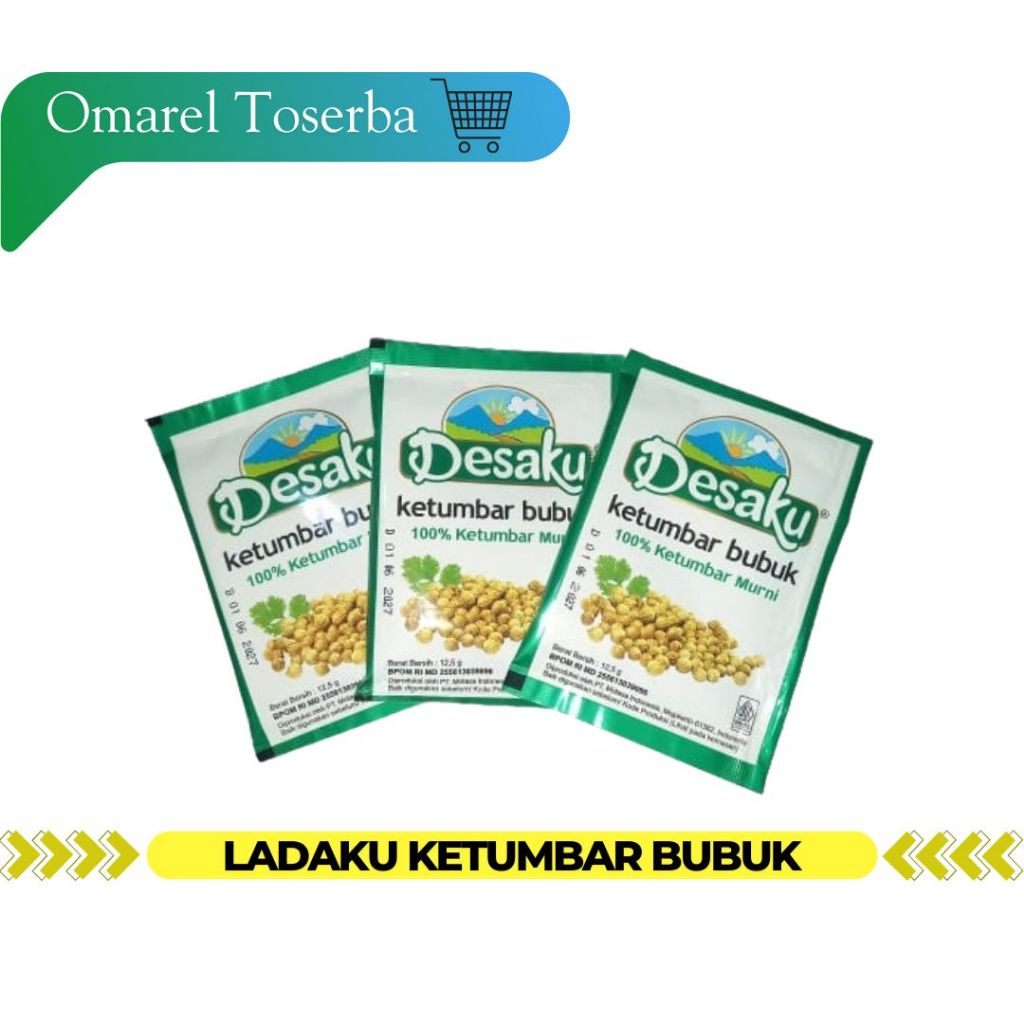 

KETUMBAR BUBUK DESAKU 1renteng = 12pcs