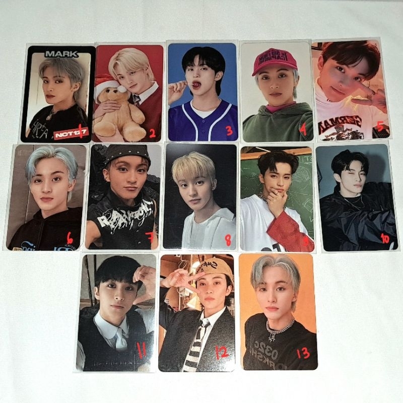 [READY] PC PHOTOCARD MARK NCT DREAM 127 OFFICIAL AY-YO FACT CHECK NCTZONE CHRISTMAS STICKER POB MUMO